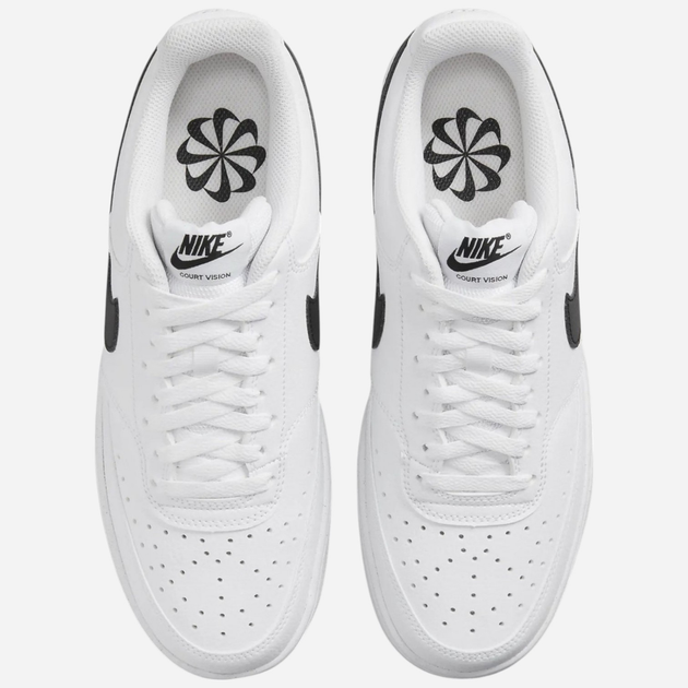 Sneakersy damskie Nike W Court Vision Lo Nn DH3158-101 37.5 (6.5US) Białe z czarnym (195237031986) - obraz 5
