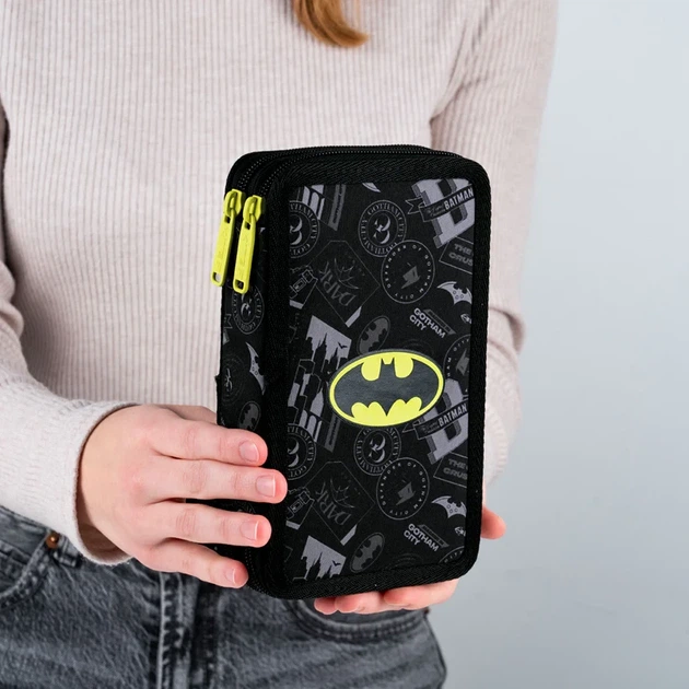 Пенал без наповнення Kite DC Batman 2 відділення - изображение 5