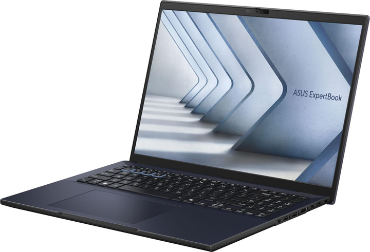 Ноутбук ASUS ExpertBook 16" WUXGA IPS 60 Гц, Intel Core i7 150U, DDR5 32 ГБ, SSD 512 ГБ, Star Black (90NX07B1-M01DZ0) - изображение 2