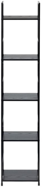 Regał ModernHome by Multistore drewniany 5 półek loft czarny (CWJ3024144L BLACK) - obraz 3