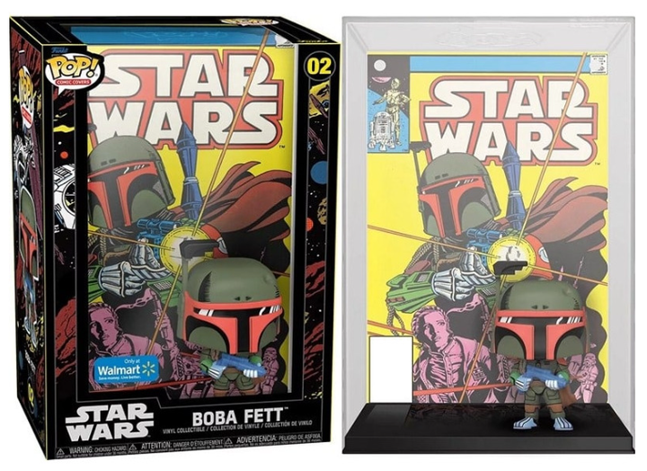 Figurka Funko Pop! Comic Cover Star Wars #02 Boba Fett 10 cm (889698609968) - obraz 2
