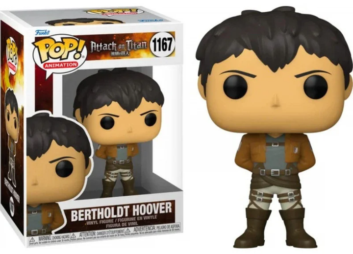 Figurka Funko Pop! Animation Attack on Titan Bertholdt Hoover 9 cm (889698579797) - obraz 1