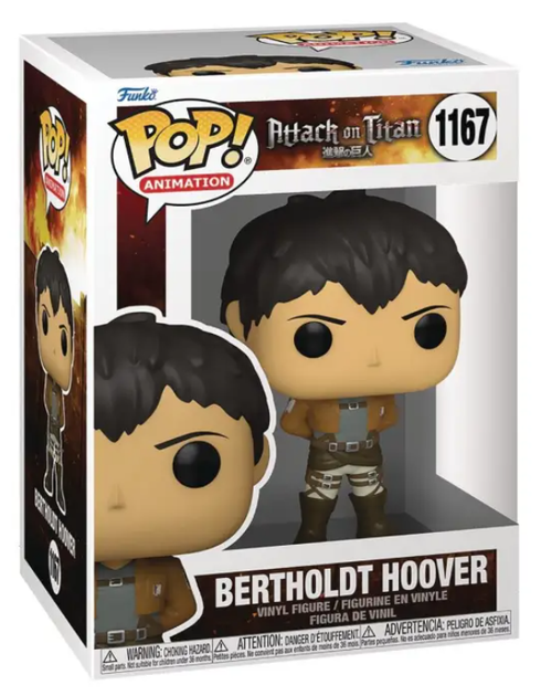 Figurka Funko Pop! Animation Attack on Titan Bertholdt Hoover 9 cm (889698579797) - obraz 2