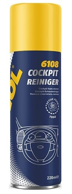 Środek do czyszczenia kokpitu Mannol Cockpit Reiniger Rose 6108 220 ml (4036021961088) - obraz 1