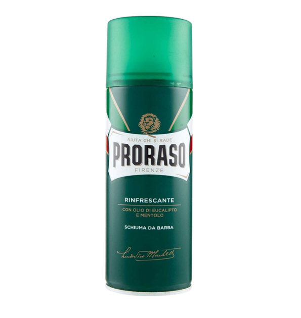 Піна для гоління Proraso Ментол та Евкаліпт 400 мл (8004395009459) - Фото 1 Піна для гоління Proraso Ментол та Евкаліпт 400 мл (8004395009459) - зображення 1