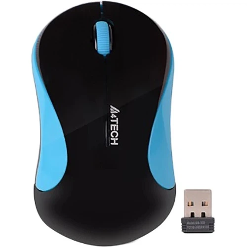 Мышь беспроводная A4Tech G3-270N Black/Blue USB V-Track - изображение 11