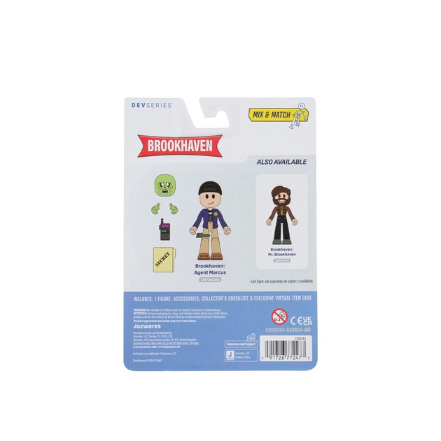 Игровая коллекционная фигурка DevSeries Core Figures Brookhaven: Agent Marcus (CRS0184) - изображение 7