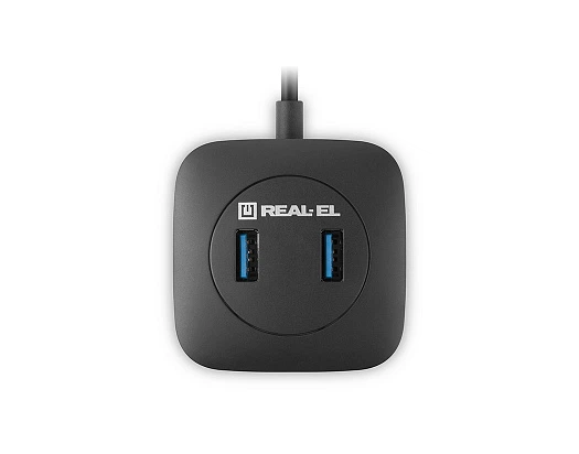 USB-хаб REAL-EL CQ-407 4 ports - зображення 7