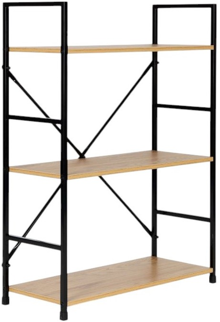 Regał ModernHome by Multistore drewniany 3 półki loft (CWJ602480LG WILD OAK) - obraz 1