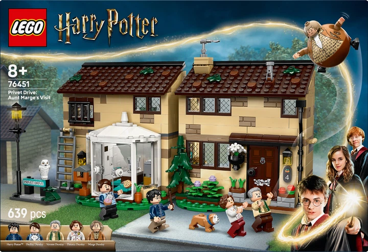 Конструктор LEGO Harry Potter Привет-драйв: визит тетки Мардж 639