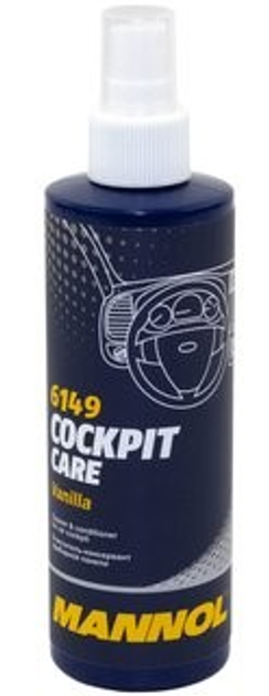 Молочко для догляду за панеллю приладів автомобіля Mannol Cockpit Care Apple 6145 250 мл (4036021996776) - зображення 4