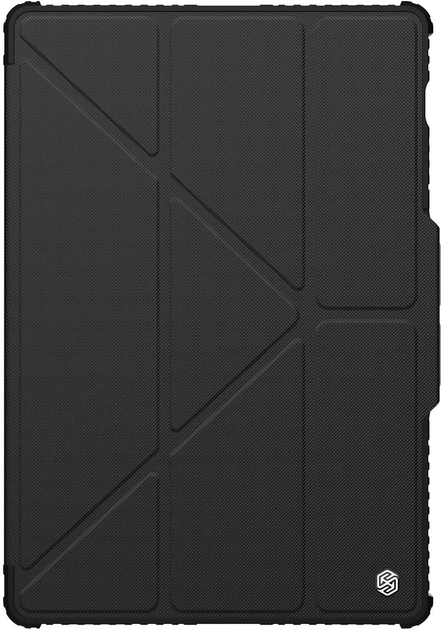 Etui Nillkin Bumper Leather Case Pro do Galaxy Tab S9 Ultra Black (6902048270435) - obraz 1