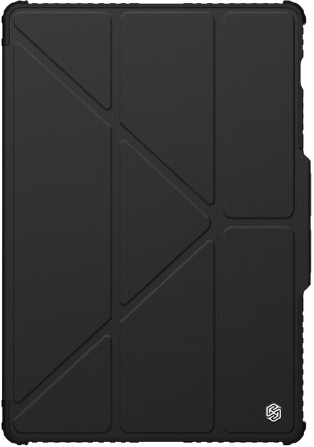 Обкладинка Nillkin Bumper Leather Case Pro для Galaxy Tab S9+ Black (6902048270411) - зображення 1