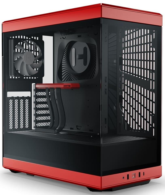 Корпус Hyte Y40 Black-Red (CS-HYTE-Y40-BR) Без БП - изображение 1