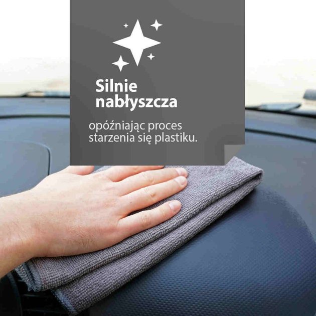 Спрей для догляду за панеллю приладів автомобіля Moje Auto ОСВІЖАЮЧИЙ Блиск 750 мл (5905694001096) - зображення 5