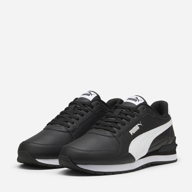 Sneakersy męskie Puma ST Runner v4 L 39906801 46 (11UK) 30 cm Czarne/Białe - obraz 2