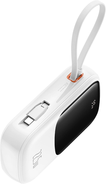 Powerbank Baseus Qpow Pro+ 20000mAh 22.5W White (P10067103213-00) - obraz 3