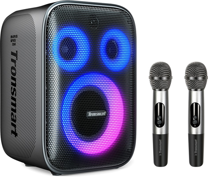 Акустична система Tronsmart Halo 200 Black + 2 бездротові мікрофони (968233) - зображення 1
