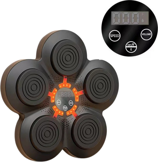 Elektroniczna tarcza muzyczna do boksu z rękawicami LEAN Toys 13869 (5905991033479) - obraz 3