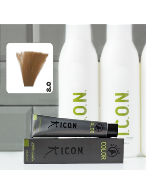 Фарба для волосся Icon Ecotech Color Naturalna 8 Light Blonde 60 мл (8436533671684) - зображення 2