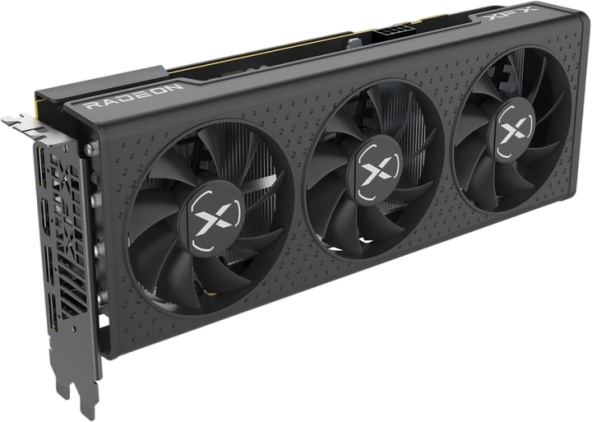 Відеокарта AMD Radeon RX 7600 8GB XFX Speedster Qick 308 Black (RX-76PQICKBY) Б/В - зображення 2