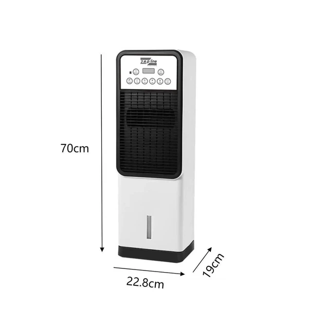 Напольный кондиционер для охлаждения+обогрев 3500Вт Domotec 1668 Портативный кондиционер Охладитель воздуха - изображение 3