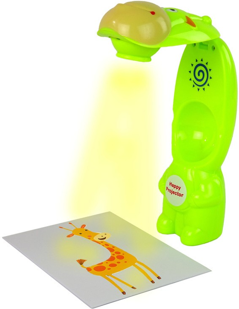 Проектор для малювання LEAN Toys Корівка зелений (15058) (5905515354875) - зображення 4