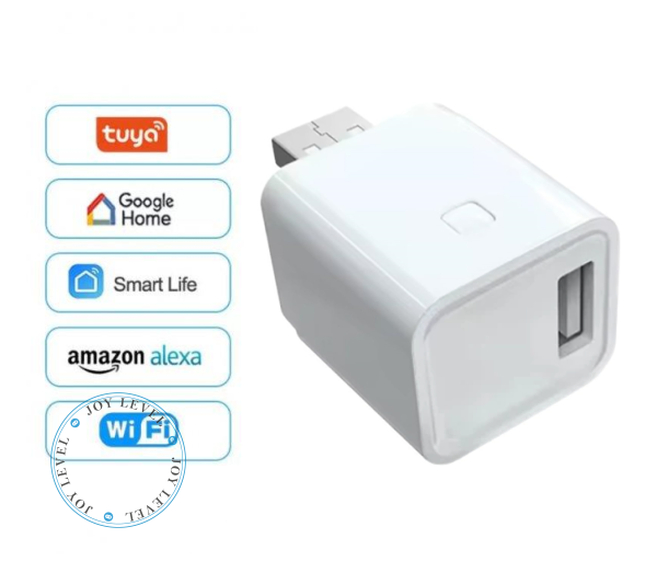 Умный Wi-Fi-адаптер на 1 USB порт Tuya Smart 1CH Цвет Белый - Фото 2 Умный Wi-Fi-адаптер на 1 USB порт Tuya Smart 1CH Цвет Белый - изображение 2