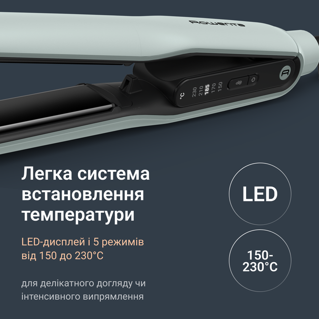 Выпрямитель для волос Rowenta Thermoglide SF5120E0 - Фото 6 Выпрямитель для волос Rowenta Thermoglide SF5120E0 - изображение 6