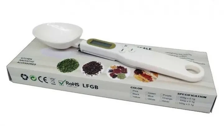 Мірна ложка-ваги Digital Spoon Scale електронна цифрова до 500 г - изображение 3