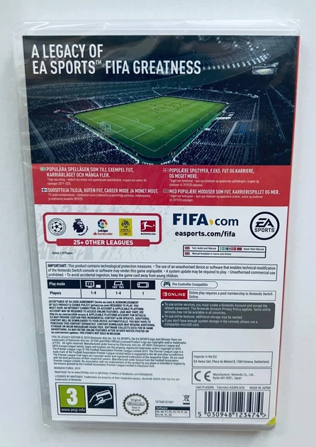 ROZETKA » FIFA 22 Legacy Edition, английская версия картридж для