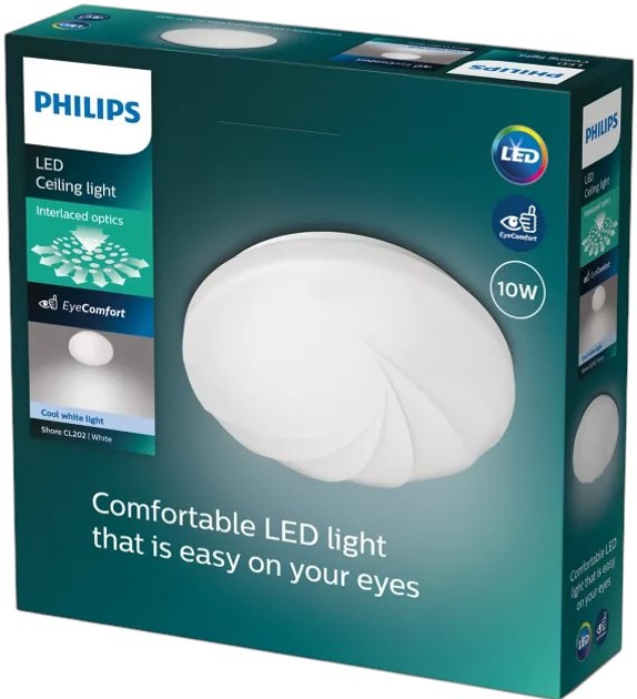 Стельовий світильник Philips Shore 10 Вт - зображення 2