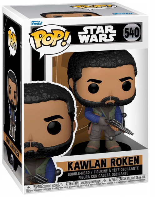 Figurka Funko Pop! Star Wars Kawlan Roken 9 cm (889698645591) - obraz 2