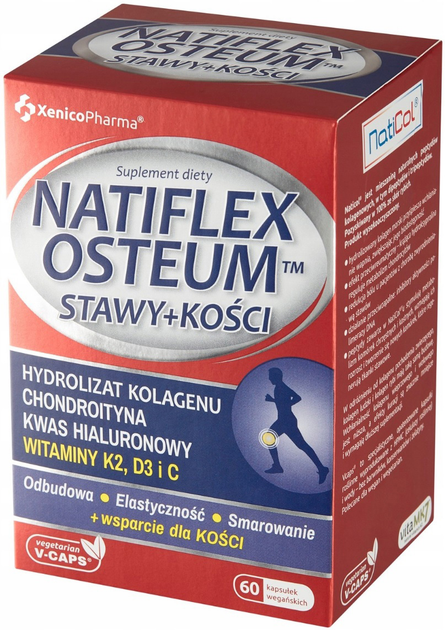 Мінерали Xenico Pharma Natiflex Osteum 60 капсул (5905279876293) - зображення 1