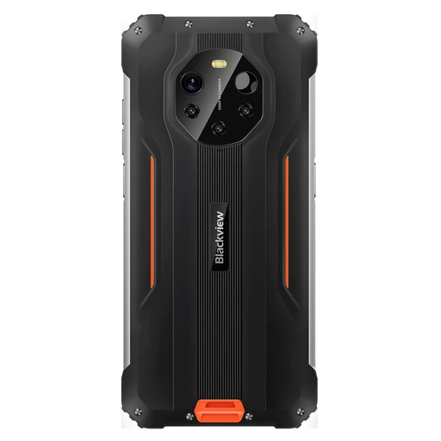Захищений смартфон Blackview BL8800 Pro 8/128GB 5G Акумулятор 8 380мАч Orange - Фото 6 Захищений смартфон Blackview BL8800 Pro 8/128GB 5G Акумулятор 8 380мАч Orange - зображення 6