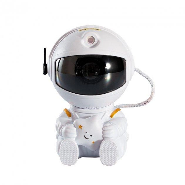 Ночник проектор космонавт Astronaut mini sedentary астронавт с подсветкой звездное небо - изображение 3