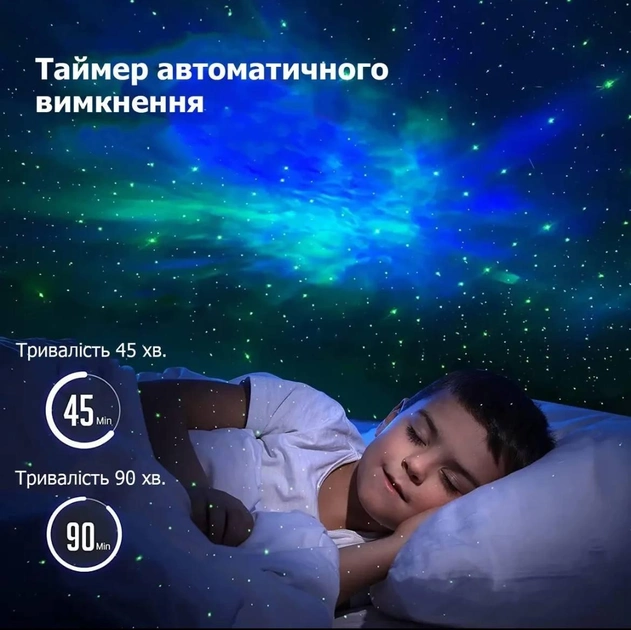 Ночник проектор космонавт Astronaut Nebula астронавт с подсветкой пульт ДУ - изображение 3