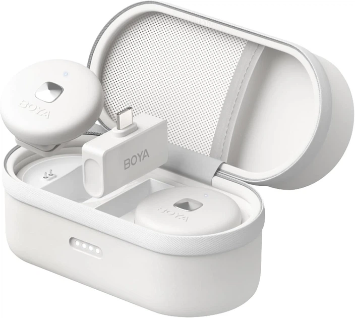 Беспроводная радио система BOYA Omic-U-W 2.4GHz для устройств Type-C (2TX+1RX) - Фото 1 Беспроводная радио система BOYA Omic-U-W 2.4GHz для устройств Type-C (2TX+1RX) - изображение 1