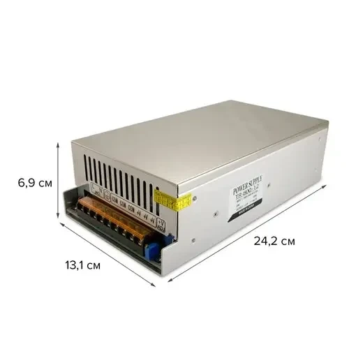 Блок питания OEM DC12 800W 66.7А TR-800 - изображение 2