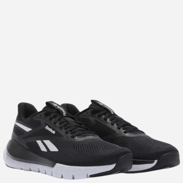 Buty na siłownię męskie Reebok Flex Trainer 100210150 43 (10US) Czarne z białym (1200161440113) - obraz 2