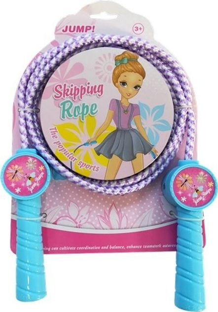 Skakanka dziecięca LEAN Toys 190 cm 4075 Blue (5907625580663) - obraz 1