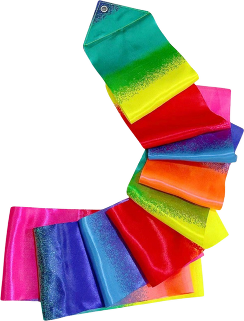 Гімнастична стрічка LEAN Toys 205 x 5 см 24927 (5905991059776) - зображення 2
