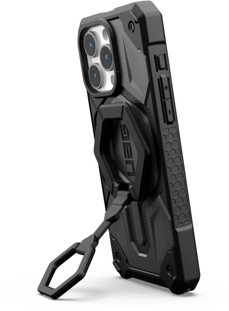 Магнітне кільце-тримач-підставка Urban Armor Gear Magnetic Ring Stand для MagSafe Black (840283912085) - зображення 9