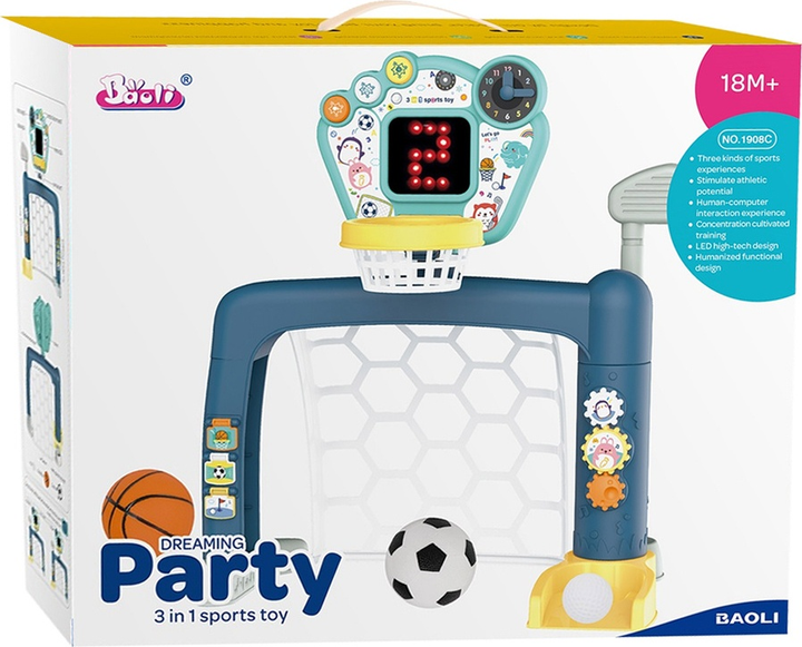Interaktywna bramka LEAN Toys 3 w 1 12816 (5905214979904) - obraz 3