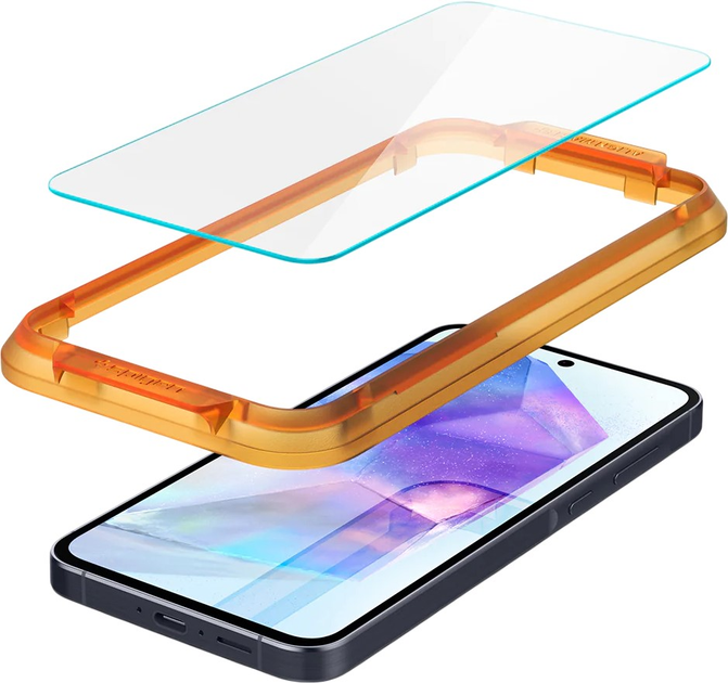 Захисне скло Spigen Glas.TR AlignMaster для Samsung Galaxy A55 5G (A556) (2 pack) Clear (AGL07775) - зображення 3