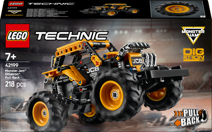 Лего техник с инерционный двигателем Джип Монстер трак Lego Technic DIGatron Monster Jam 42199 - изображение 2