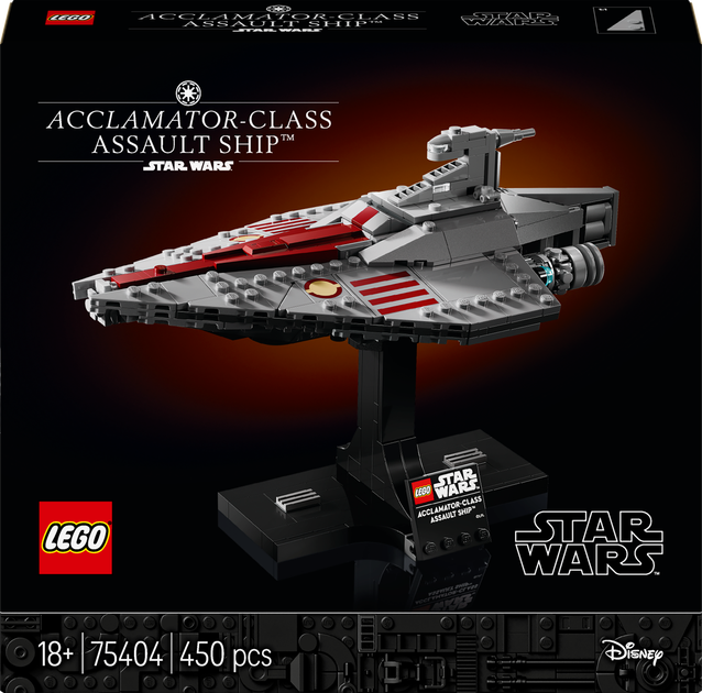Лего Звездные войны Ударный корабль типа Аккламатор Lego Star Wars 75404 - Фото 8 Лего Звездные войны Ударный корабль типа Аккламатор Lego Star Wars 75404 - изображение 8