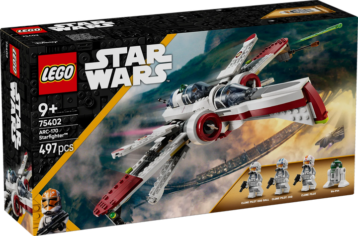 Лего Звездные войны Звездный истребитель ARC-170 Стар Варс Lego Star Wars 75402 - изображение 8