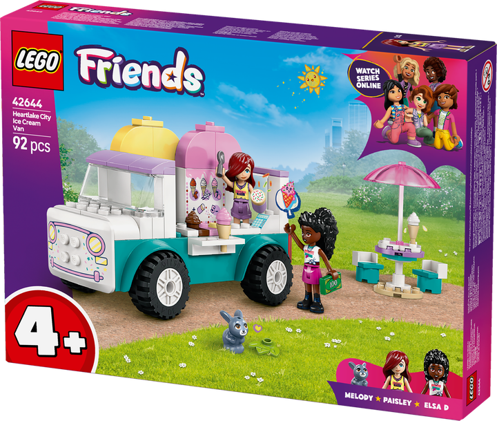 Конструктор Лего Френдс машина Вантажівка з морозивом Хартлейк Сіті Lego Friends 42644 - Фото 6 Конструктор Лего Френдс машина Вантажівка з морозивом Хартлейк Сіті Lego Friends 42644 - зображення 6