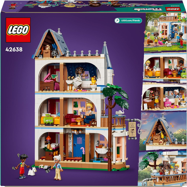 Лего Френдс Замок Гостиница в замке Lego Friends 42638 – игрушки с